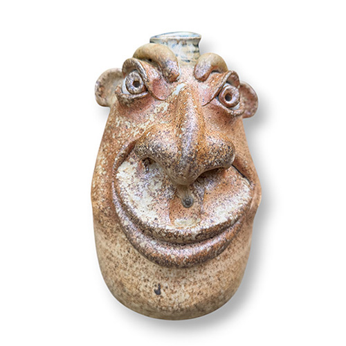 Rob Withrow 9" Broad Smiling Face Jug DP6213